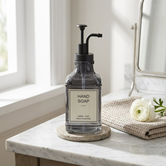 Glass Soap Dispenser